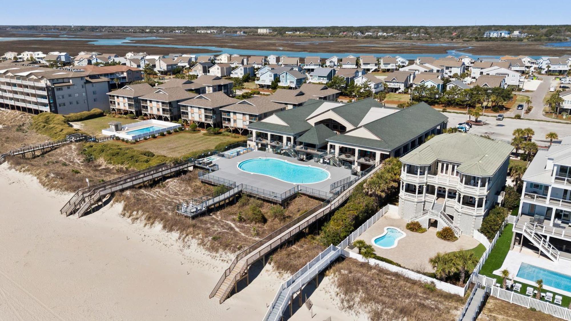 Oceanview 4Br/4Ba Condo, Steps To Beach/Pool Ocean Isle Beach Exterior foto